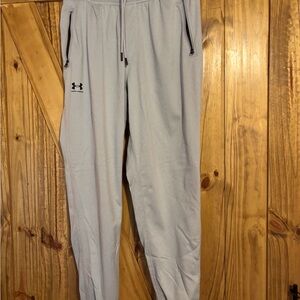Under Armour Men's Light Gray Joggers